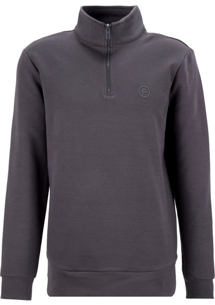 Bato Yaka Düz Antrasit Erkek Sweatshırt FC4WM-SWT 2233. fiyatları