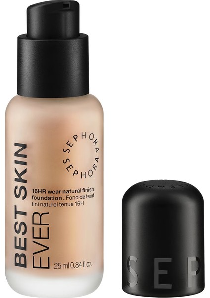 Best Skın Ever - Doğal Bitişli Fondöten, 16 Saat Kalıcı 18 P (25 Ml)