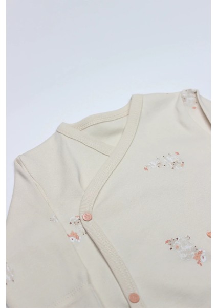 Litaetrend Bistyle 3lü Zıbın Takım Fluffy And Lovely 13106 Bej fiyatları