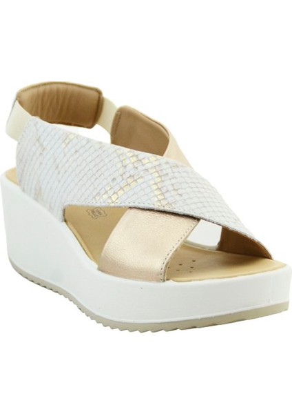 Kadın Sandalet 7665755 Igı&co Dcd 76657 Vı.pyton Ro/fıo Platino Bronzo modelleri