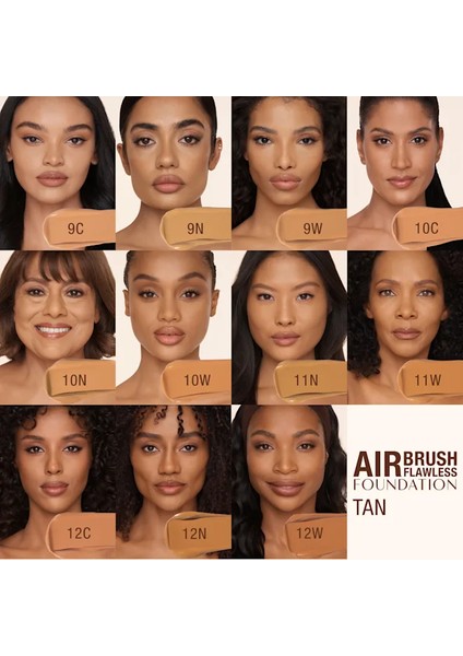 Airbrush Flawless Foundation - Tam Kapatıcı Hafif Fondöten 7 Warm (30 Ml) fırsatları