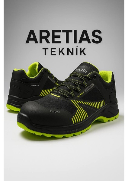 Iş Ayakkabısı Yeşil Taban Kompozit Burun S400ARETIAS