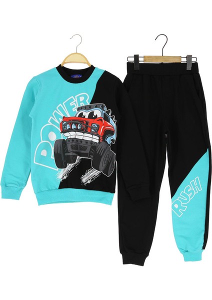 Erkek Çocuk Eşofman Takım Baskılı Şardonlu Kışlık fiyatları