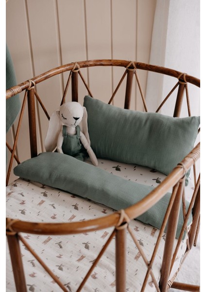 Park Yatak Müslin Nevresim Takımı (80X110) | Woodland