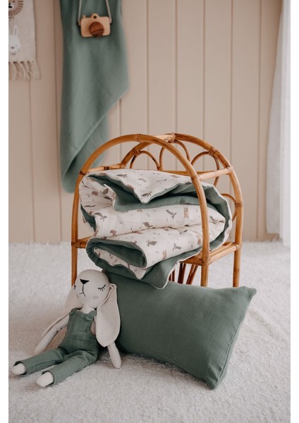 Park Yatak Müslin Nevresim Takımı (80X110) | Woodland