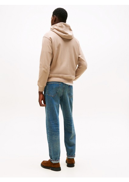 Kapüşon Yaka Bej Erkek Sweatshırt MW0MW40066AFE_HERALD Skylıne Hoody fırsatları