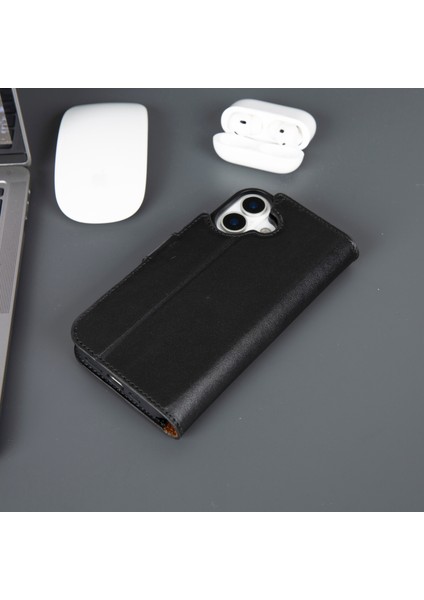 iPhone 17 Hakiki Deri Mıknatıslı Cüzdan Kılıf – Magsafe Uyumlu, Rfıd Korumalı, El Yapımı fırsatları