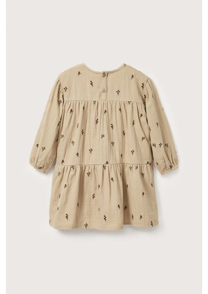 Ellis Çiçek Nakışlı Elbise fırsatları