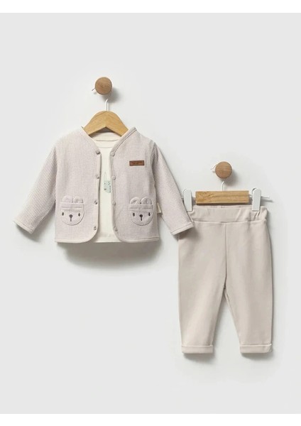 Erkek Bebek Takım 3'lü Set