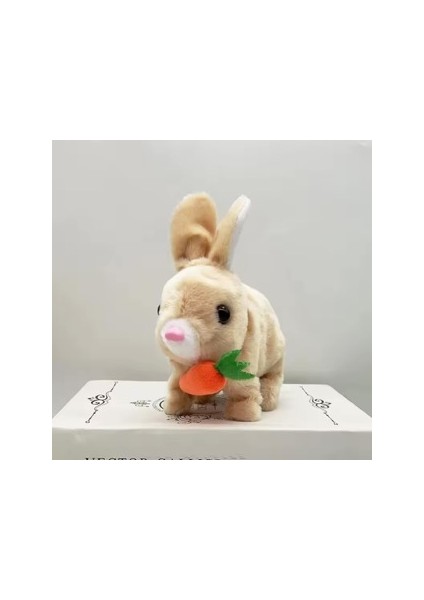 Işıklı Sesli Peluş Zıplayan Tavşan