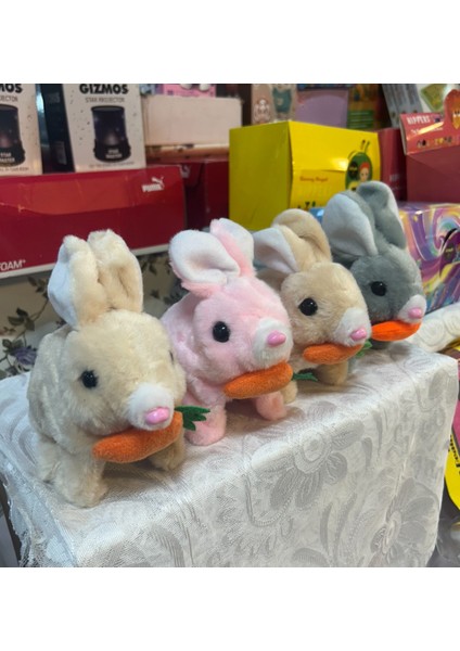 Işıklı Sesli Peluş Zıplayan Tavşan fiyatları