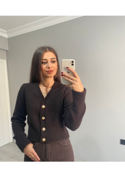 Gold Düğmeli Yumoş Hırka fiyatları