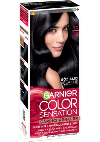 2 Adet Garnier Çarpıcı Renkler N°1.0 Ekstra Yoğun Siyah fiyatları