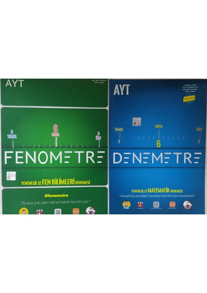 Tonguç Akademi Ayt Matematik+Fen Yeni Nesil 12 Denemetre