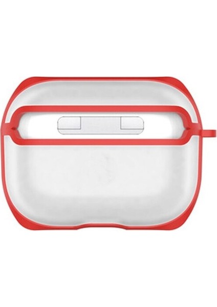 Apple Airpods Pro 1. Nesil Uyumlu Buzlu Transparan Renkli Çizgili Kılıf Bumper Koruma Kabı Hybrid fiyatları