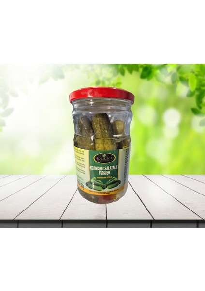 Turşu Kornişon Salatalık Turşusu 650 G