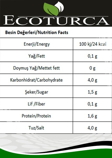 Turşu Kornişon Salatalık Turşusu 650 G fiyatları