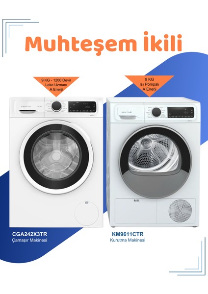 2'li Avantajlı Set ( CGA242X3TR - KM9611CTR )