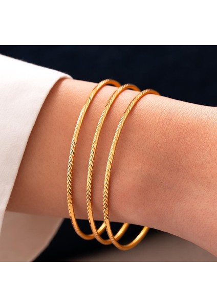 10 Gram 22 Ayar Altın Başak Ajda Bilezik