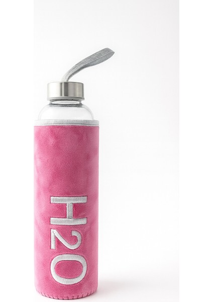 Peluş Kılıflı Cam Matara 600 ml Pembe fiyatları