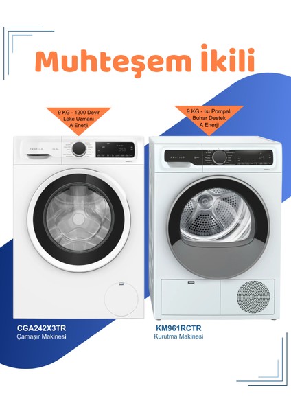 2'li Avantajlı Set ( CGA242X3TR - KM961RCTR )