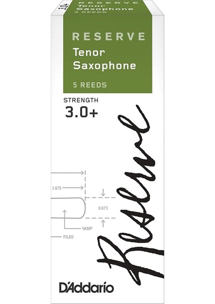 Woodwinds Reserve DKR05305 Tenor Saksafon Kamışı No:3+