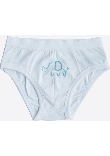 Organik Elephant 3'lü Külot Mavi fiyatları