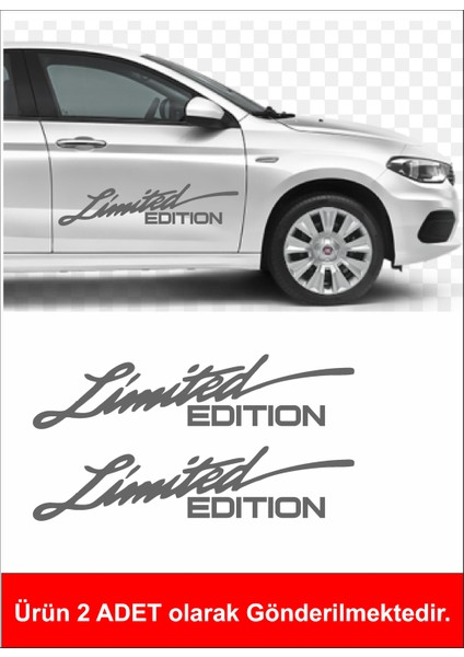 Limited Edition (2 Adet ) Sticker - Araba Oto Motosiklet Karavan Sticker 00305