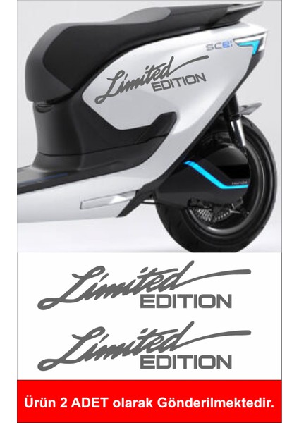 Limited Edition (2 Adet ) Sticker - Araba Oto Motosiklet Karavan Sticker 00305 fiyatları