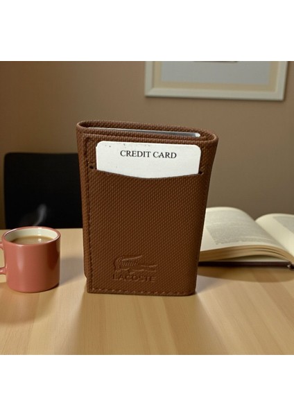 Kağıt Para Bölmeli Otomatik Mekanizmalı Erkek Cüzdan Kartlık