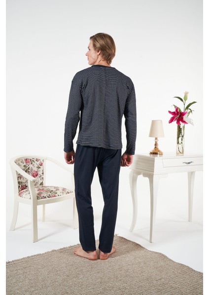 Erkek Interlok Pijama Takımı - 25401R fiyatları