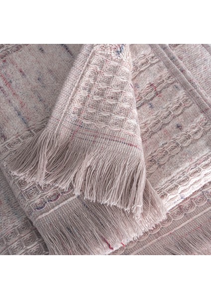 Maia 3'lü Havlu Seti Organik Pamuk Inject Pudra