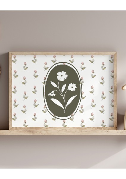 Vintage Papatya Yatay Dijital Baskı Poster (Çerçevesiz) fırsatları