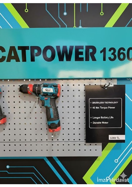 1360 Darbeli Akülü Vidalama