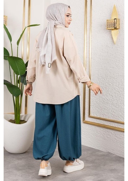 Belilastikli Şalvar Pantolon modelleri