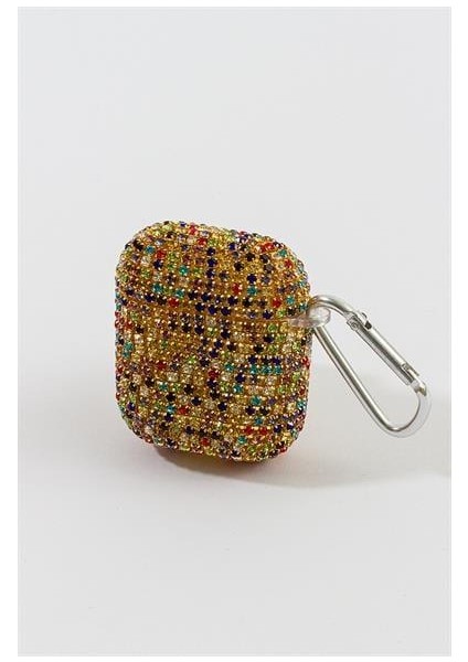 Airpods 1/2 nci Nesil Uyumlu Multi Kristal Taşlı Kulaklık Kılıfı fiyatları