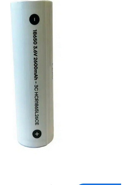 Hda 26E 18650 Li-Ion Pil (Yenilenmiş) – 2600 Mah 3c modelleri