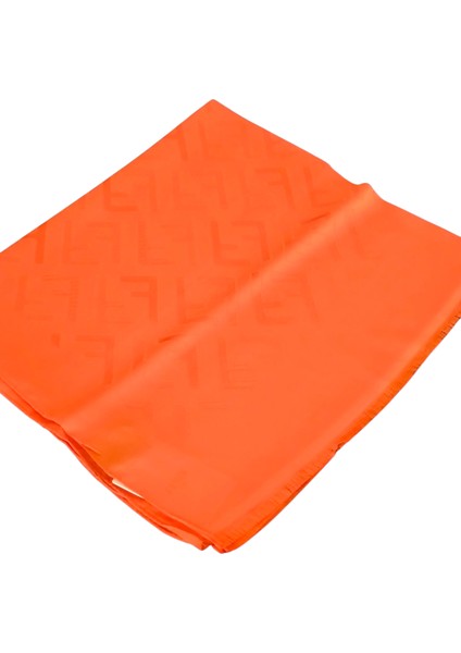 F Desen Ipek Jakarlı Şal Turuncu fiyatları