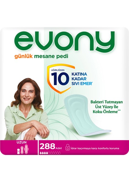 GÜNLÜK MESANE PEDİ UZUN 288 ADET indirimleri