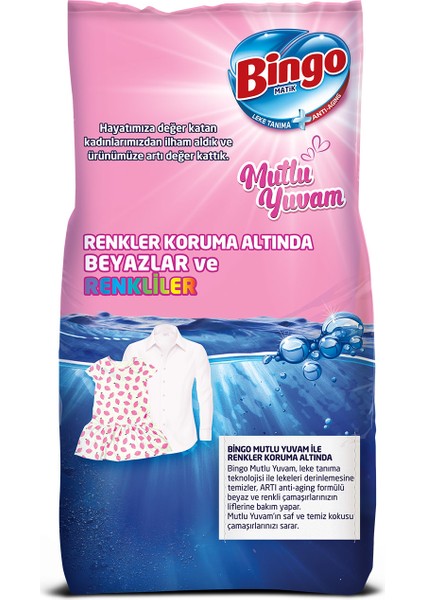 Matik 10 kg Mutlu Yuvam Renkliler ve Beyazlar Toz Çamaşır Deterjanı Ekonomi Paketi 2'li modelleri