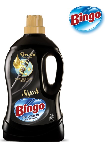 Siyah Sıvı Bakım Çamaşır Deterjanı 4 lt 2'li indirimleri