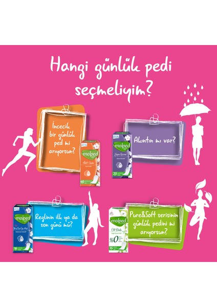 Her Gün Ferahlık Günlük Ped 120 Adet