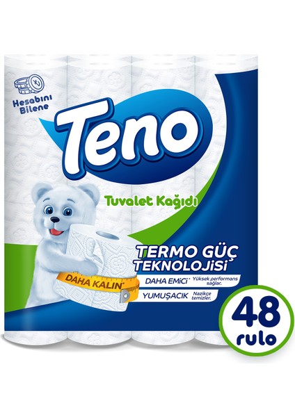 Avantaj Paket Tuvalet Kağıdı 48 Rulo (16 Rulo x 3 Paket) fırsatları