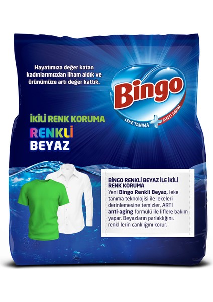 Matik Toz Çamaşır Deterjanı 6 kg Renkli-Beyaz 2'li