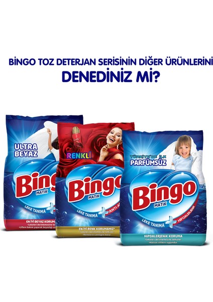 Matik Toz Çamaşır Deterjanı 6 kg Renkli-Beyaz 2'li