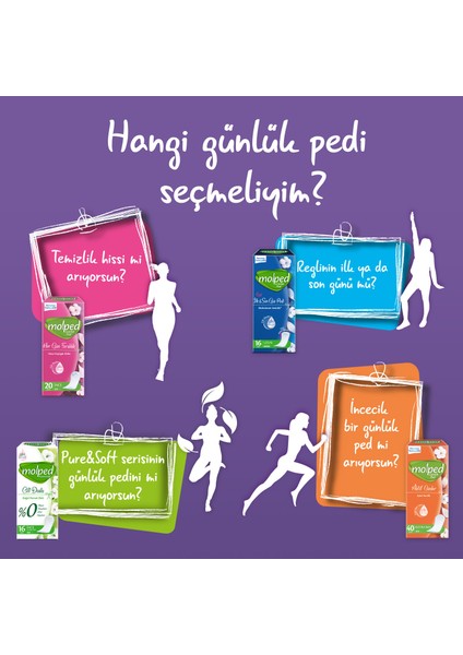 Yoğun Koruma Günlük Ped 180 Adet