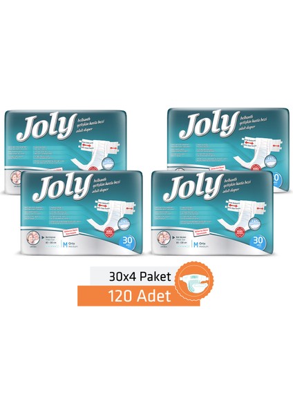 YETİŞKİN BEZİ MEDIUM 120 ADET