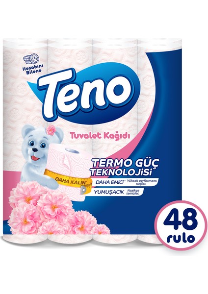 Avantaj Paket Parfümlü Tuvalet Kağıdı 48 Rulo (16 Rulo x 3 Paket) indirimleri