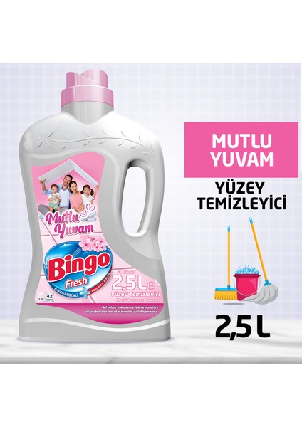 Büyük Ekonomi Paketi ; Çamaşır Yumuşatıcısı + Bulaşık Sıvısı + Yüzey Temizleyicisi Mutlu Yuvam