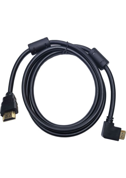 Hdmı L Tipi 90 Derece Kablo HDMI L Sağ Açılı Kablo 1.5m